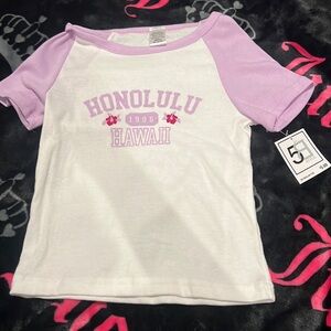 LIGHT PURPLE HONOLU 1996 HAWAII CROP TEE
